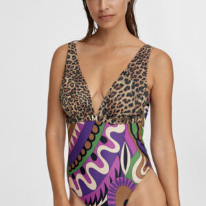 Bañador Animal Print y Paisley